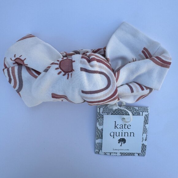 Kate Quinn Head Bow Set | 4-Pack | Suns, Rainbows, Palms, Dinosaurs | 0-6M (S) - Picture 5 of 6